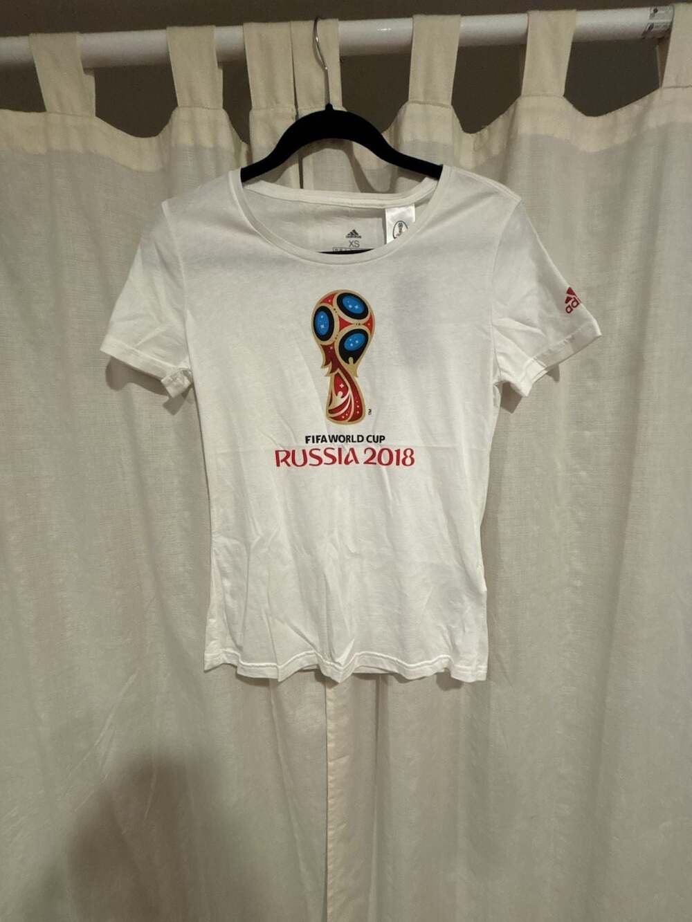 Adidas Women's FIFA World Cup Russia 2018 Official Licensed Logo T-Shirt